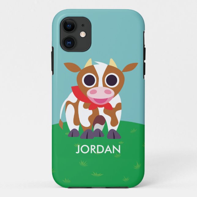 Reba the Cow Case-Mate iPhone Case (Back)