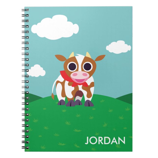 Reba the Cow Notebook (Front)