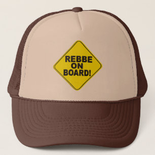 Rebbe on Board Trucker Hat