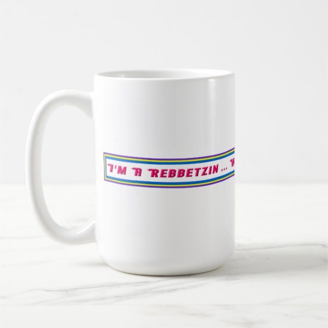 Rebbetzin coffee mug (Left)