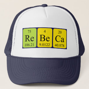 Rebeca periodic table name hat