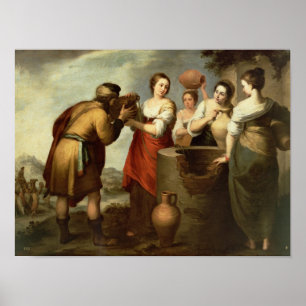 Rebecca and Eliezer at the Well, c.1665 Poster