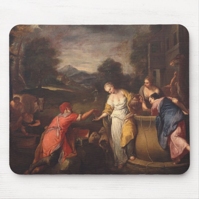 Rebecca at the Well Mouse Pad (Front)