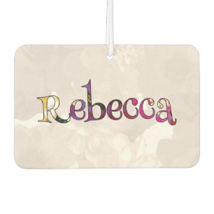 Rebecca Colourful Fun Air Freshener: Cucumber-Mint Car Air Freshener