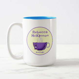 Rebecca McKinnon Mystery Author Logo Mug