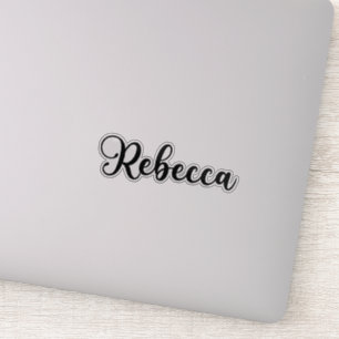 Rebecca Name - Handwritten Calligraphy
