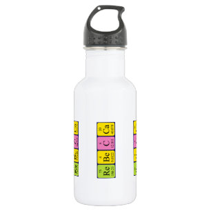 Rebecca periodic table name water bottle