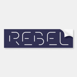 REBEL BUMPER STICKER