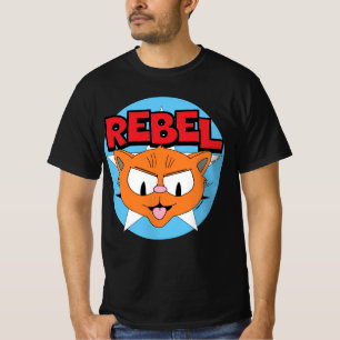 REBEL Cartoon Cat Señor Gato™ T-Shirt