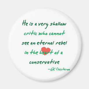 Rebel Conservative Magnet