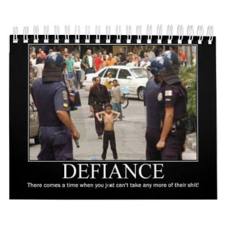 Rebel Defiance Calendar