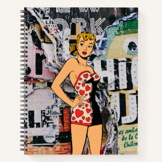 Rebel Heart Pin-Up Notebook