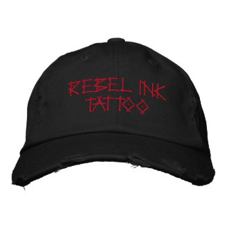 REBEL INK TATTOO EMBROIDERED HAT