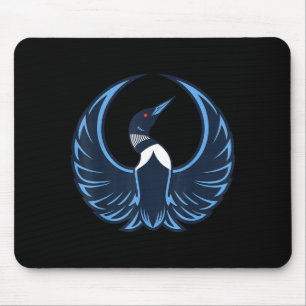 Rebel loon minnesota strong mouse pad