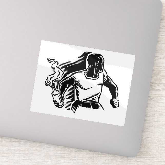 Rebel, Molotov Cocktail, Riots, Communist Style (Detail)