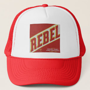Rebel Oranges2 Trucker Hat