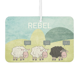 Rebel Sheep Car Air Freshener