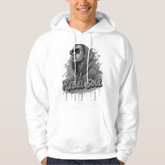 Rebel Soul – Bold Graffiti Pop Art Streetwear Hoodie