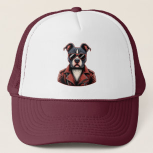 Rebel Spirit Dog - Cool Vintage Pet Trucker Hat