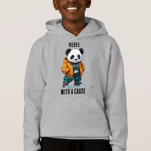 Rebel with a Cause - Cool Panda for Trendsetters (Front)