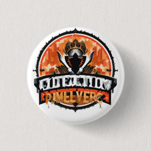 Rebellion King: Rise of the Masked Warrior 3 Cm Round Badge