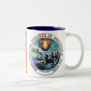 Rebellion to Tyrants is Obedience to God Eagle Mug