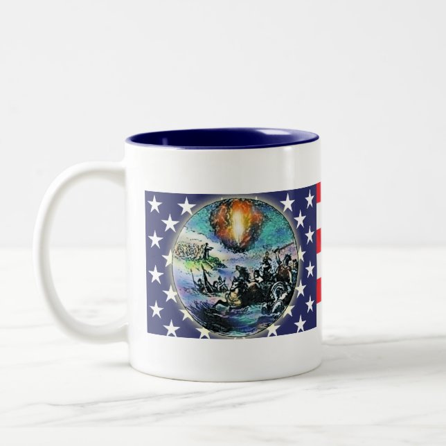 Rebellion US Flag Mug (Left)