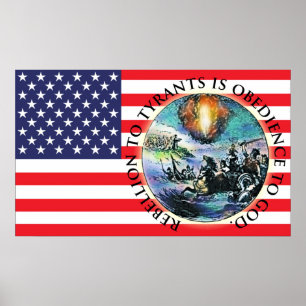 Rebellion US Flag Posters