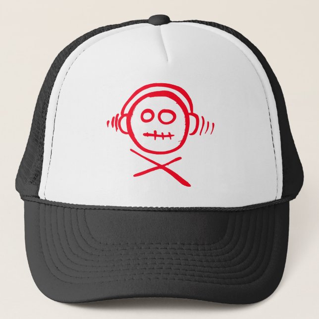 REBELRADIO.FM trucker hat! Hat (Front)
