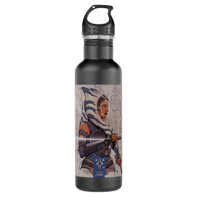 Rebels Clone Wars  Ahsoka  ano Classic      710 Ml Water Bottle (Front)