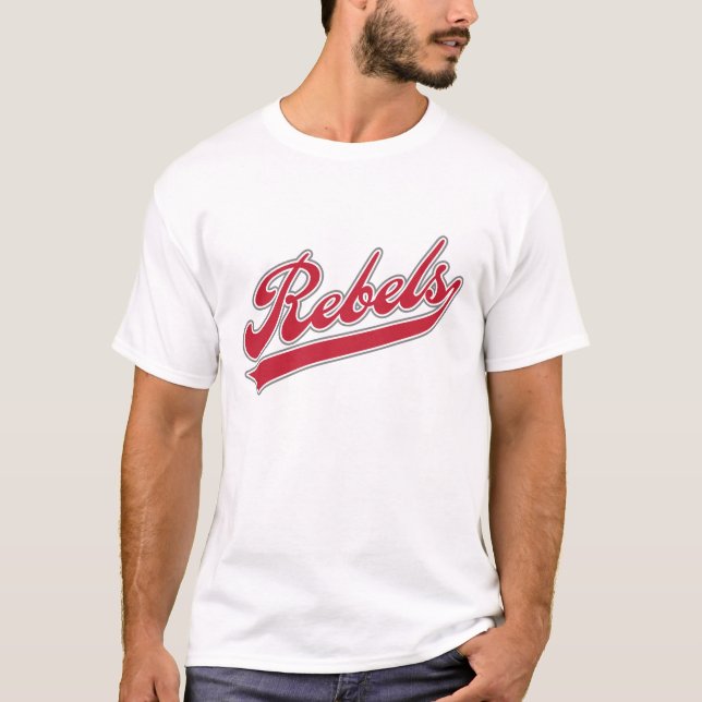 Rebels Script T-Shirt (Front)