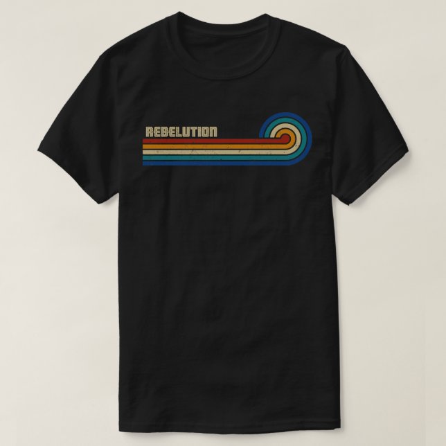 Rebelution Retro Sunset T-Shirt (Design Front)