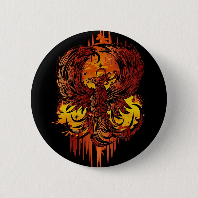 Rebirth 6 Cm Round Badge (Front)