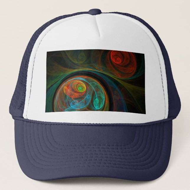 Rebirth Abstract Art Hat (Front)