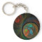 Rebirth Abstract Art Keychain