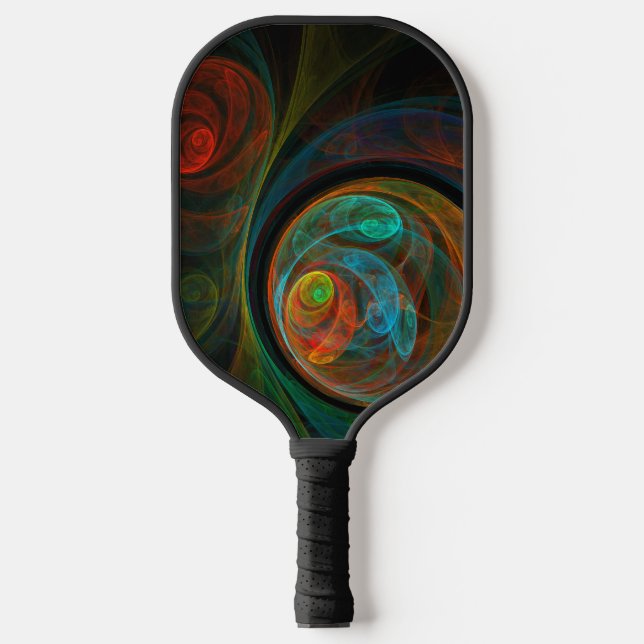 Rebirth Abstract Art Pickleball Paddle (Front)