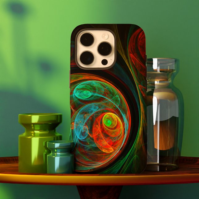 Rebirth Blue Abstract Art Case-Mate iPhone Case (Rebirth Blue Abstract Art Case-Mate iPhone Case)