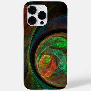 Rebirth Green Abstract Art Case-Mate iPhone 14 Pro Max Case