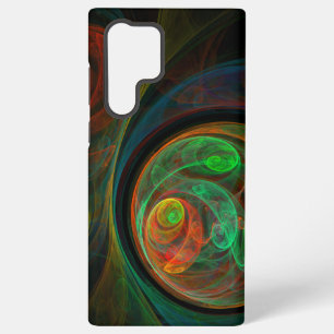 Rebirth Green Abstract Art Samsung Galaxy Case