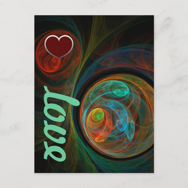 Rebirth Love Postcard (Front)