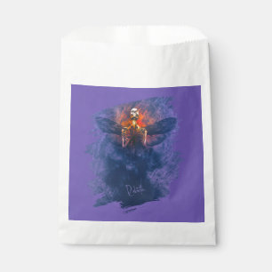 Rebirth. Skeleton with wings rising up Favour Bag