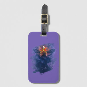 Rebirth. Skeleton with wings rising up Luggage Tag