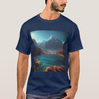 "Reborn in the Lake World Graphic T-Shirt" T-Shirt