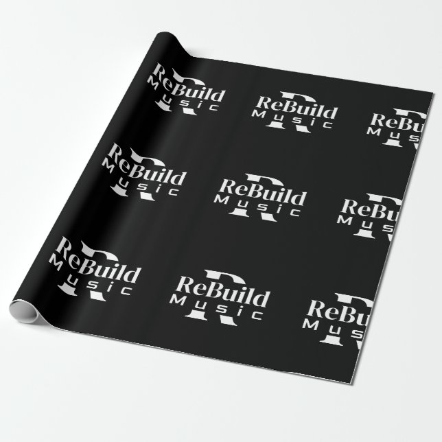 Rebuild Music Gift Paper (Unrolled)