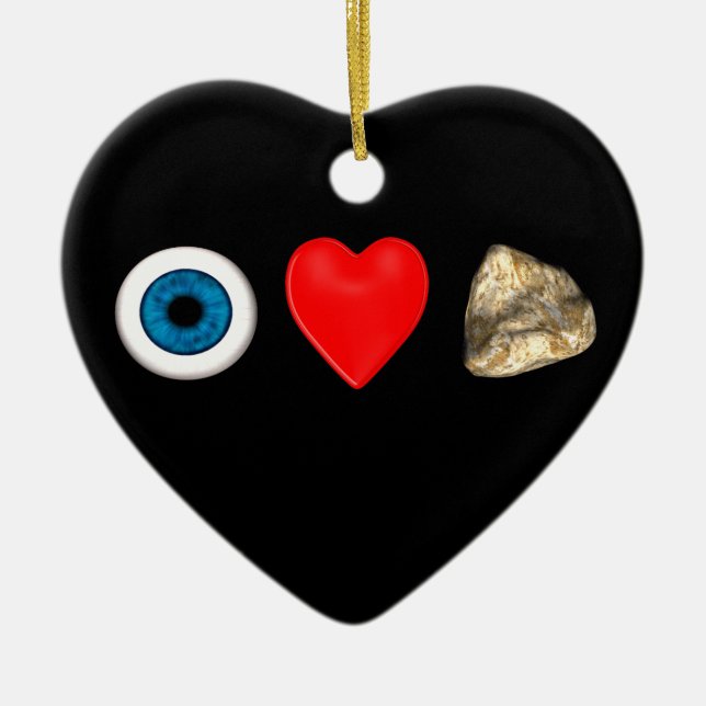 Rebus For Physicists Ceramic Ornament (Front)