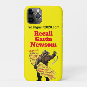 Recall Gavin Newsom iPhone 11 Pro Case