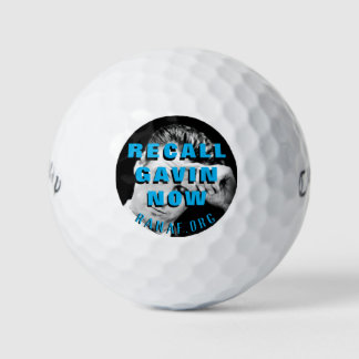 RECALL NEWSOM NOW GOLF BALLS