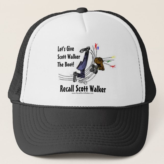 Recall Scott Walker Hat (Front)