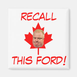 Recall This Ford! Magnet