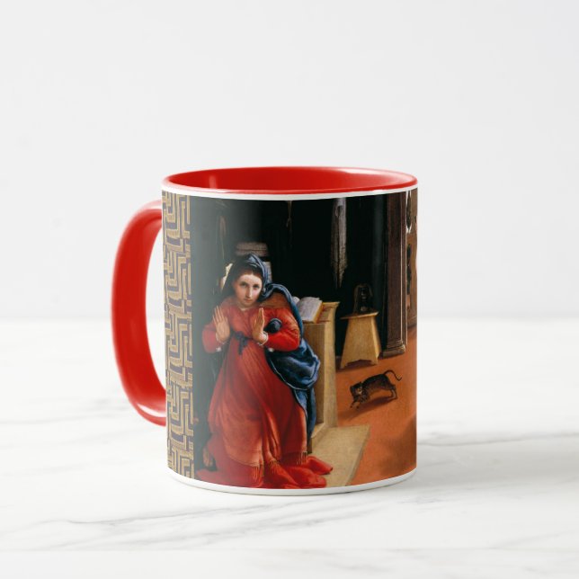RECANATI ANNUNCIATION by Lorenzo Lotto  Mug (Front Left)
